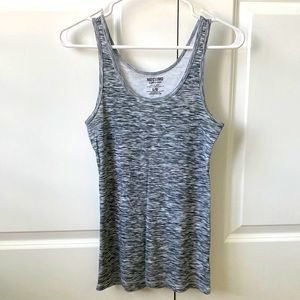 Dark grey marbled workout tank top. Size large from Mossimo Supply Co.